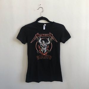 Metallica and Giants Graphic Tee